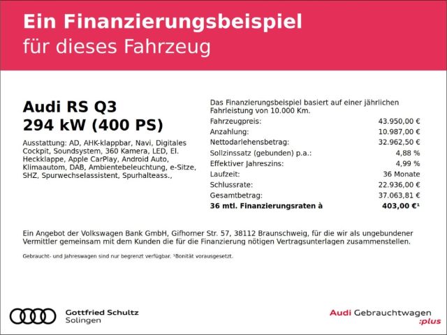 Audi RSQ3 TFSI Quattro S Tronic - 2021 - Joinsteer - #2