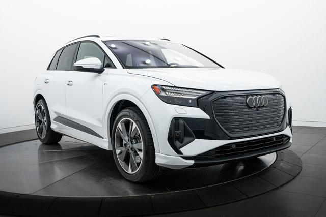 Used 2024 Audi Q4 e-tron Prestige with VIN WA1MUBFZ7RP045894 for sale in Highland Park, IL