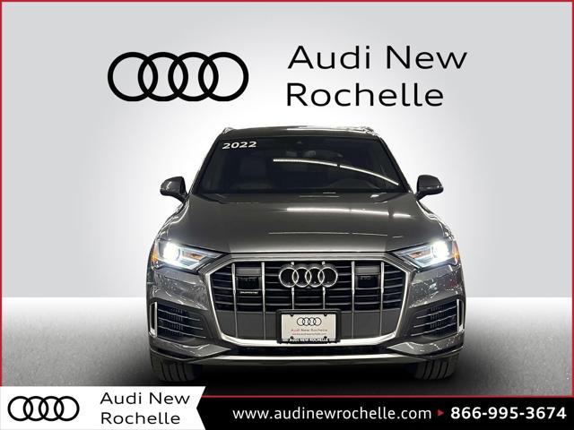 Used 2022 Audi Q7 Premium Plus with VIN WA1LXBF71ND015139 for sale in New Rochelle, NY