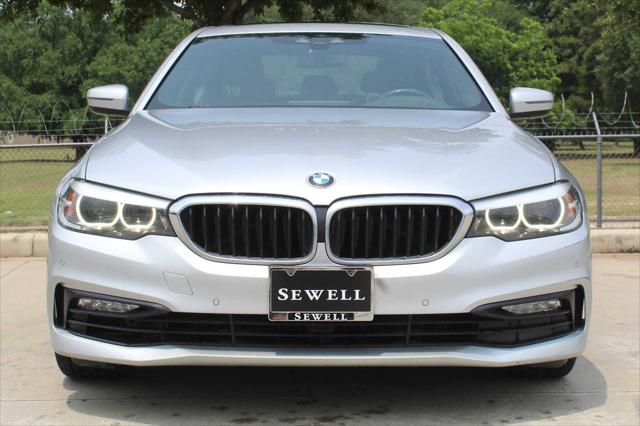 Used 2018 BMW 5 Series 530i with VIN WBAJA5C57JWA35820 for sale in Houston, TX