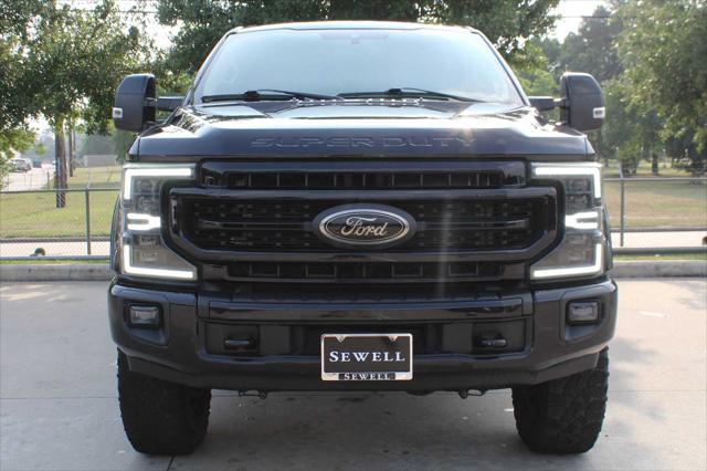 Used 2022 Ford F-250 Super Duty Lariat with VIN 1FT8W2BT5NEE65081 for sale in Houston, TX