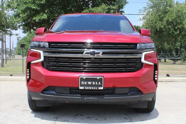 Used 2021 Chevrolet Tahoe RST with VIN 1GNSKRKD4MR239907 for sale in Houston, TX