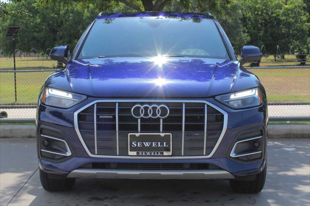 Used 2021 Audi Q5 Premium with VIN WA1AAAFY8M2053375 for sale in Houston, TX