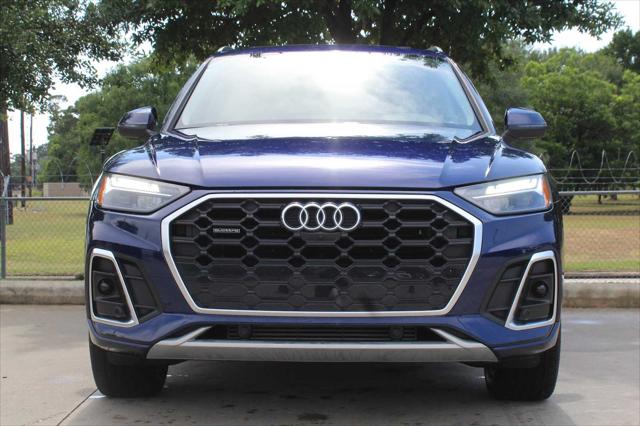 Used 2022 Audi Q5 Premium Plus with VIN WA1EAAFY9N2079647 for sale in Houston, TX