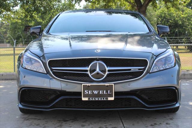 Used 2018 Mercedes-Benz CLS-Class AMG CLS63 with VIN WDDLJ7GB6JA203549 for sale in Houston, TX