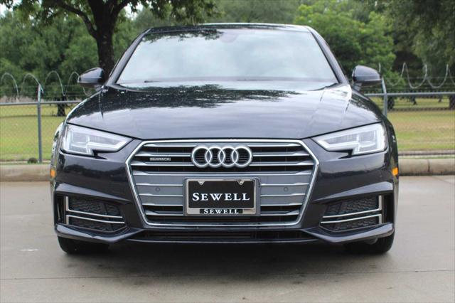Used 2018 Audi A4 Premium Plus with VIN WAUENAF46JA125472 for sale in Houston, TX