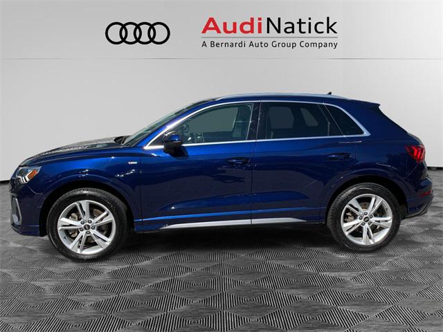 Used 2023 Audi Q3 S Line Premium Plus with VIN WA1EECF32P1051850 for sale in Natick, MA