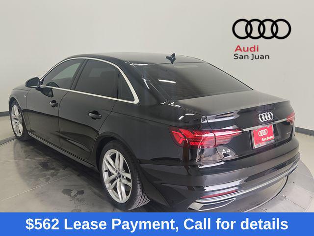 Used 2024 Audi A4 Premium with VIN WAUDAAF44RN018075 for sale in San Juan, TX