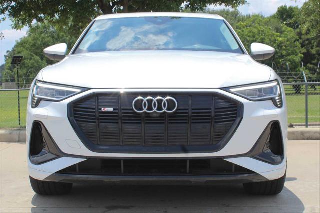 Used 2022 Audi e-tron Sportback Premium Plus with VIN WA12AAGE1NB011754 for sale in Houston, TX