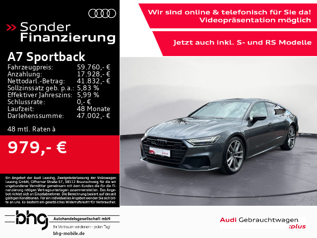 Audi A7 Sportback TFSI e