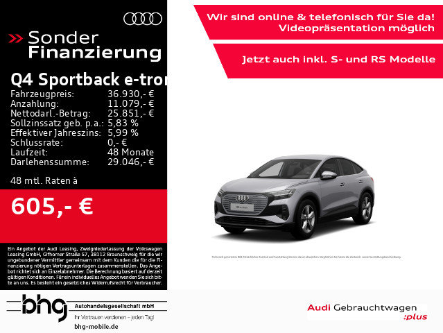 Audi Q4 Sportback e-tron